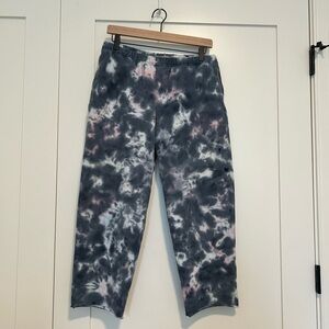 Lucky Brand Tie-Dye Sweatpants - Navy, Pink, White